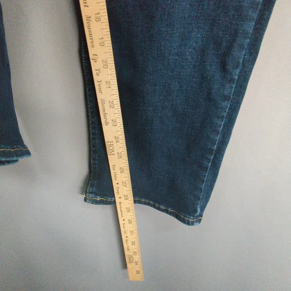Devil Dog Jeans Mens 40x30 Blue Dark‎ Wash Athletic Fit Stretch